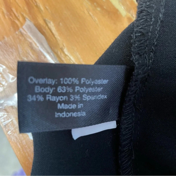 Lane Bryant animal print chiffon tube top red women’s size 18 smocked back - Picture 9 of 9